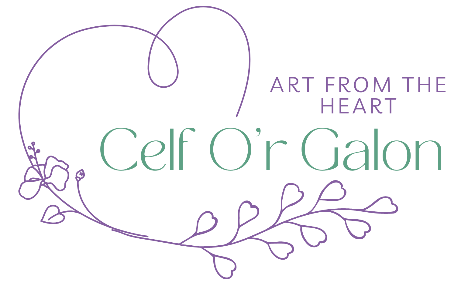 Celf O'r Galon – Art from the Heart